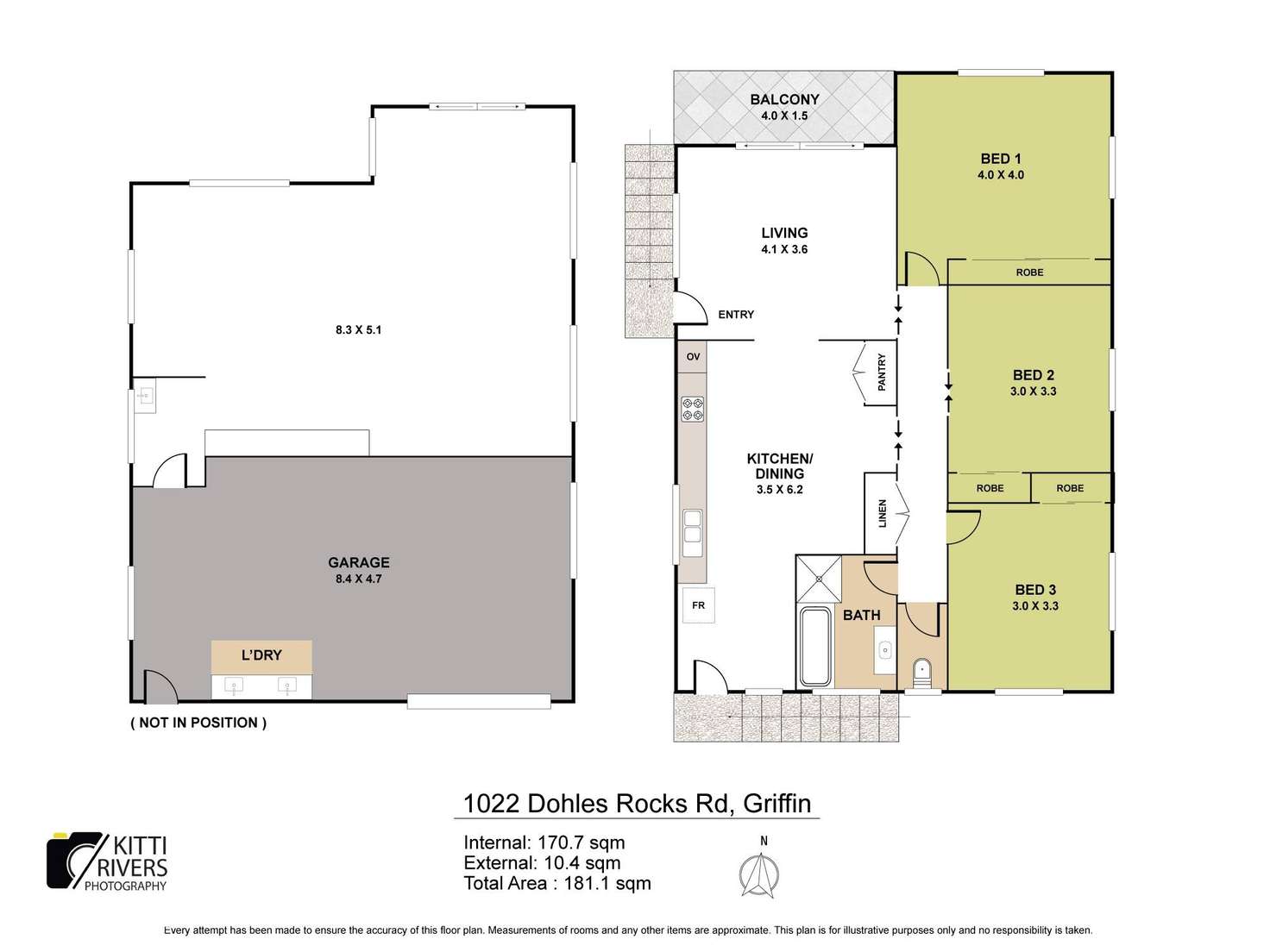 Floorplan of Homely house listing, 1022 Dohles Rocks Road, Griffin QLD 4503