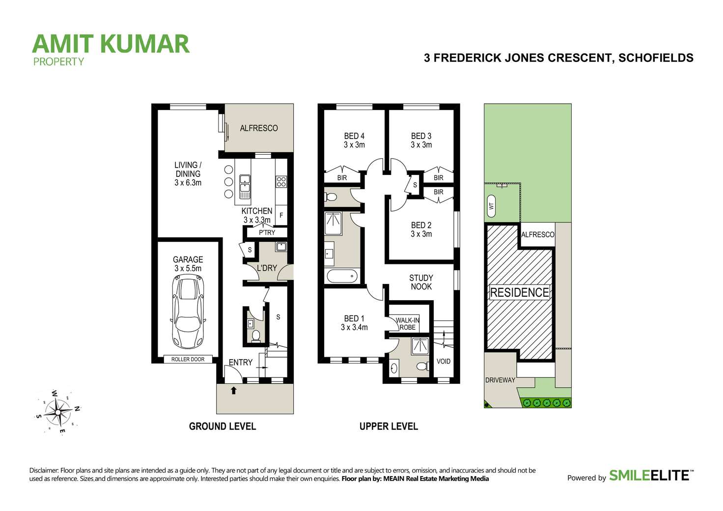 Floorplan of Homely house listing, 3 Frederick Jones Crescent, Schofields NSW 2762