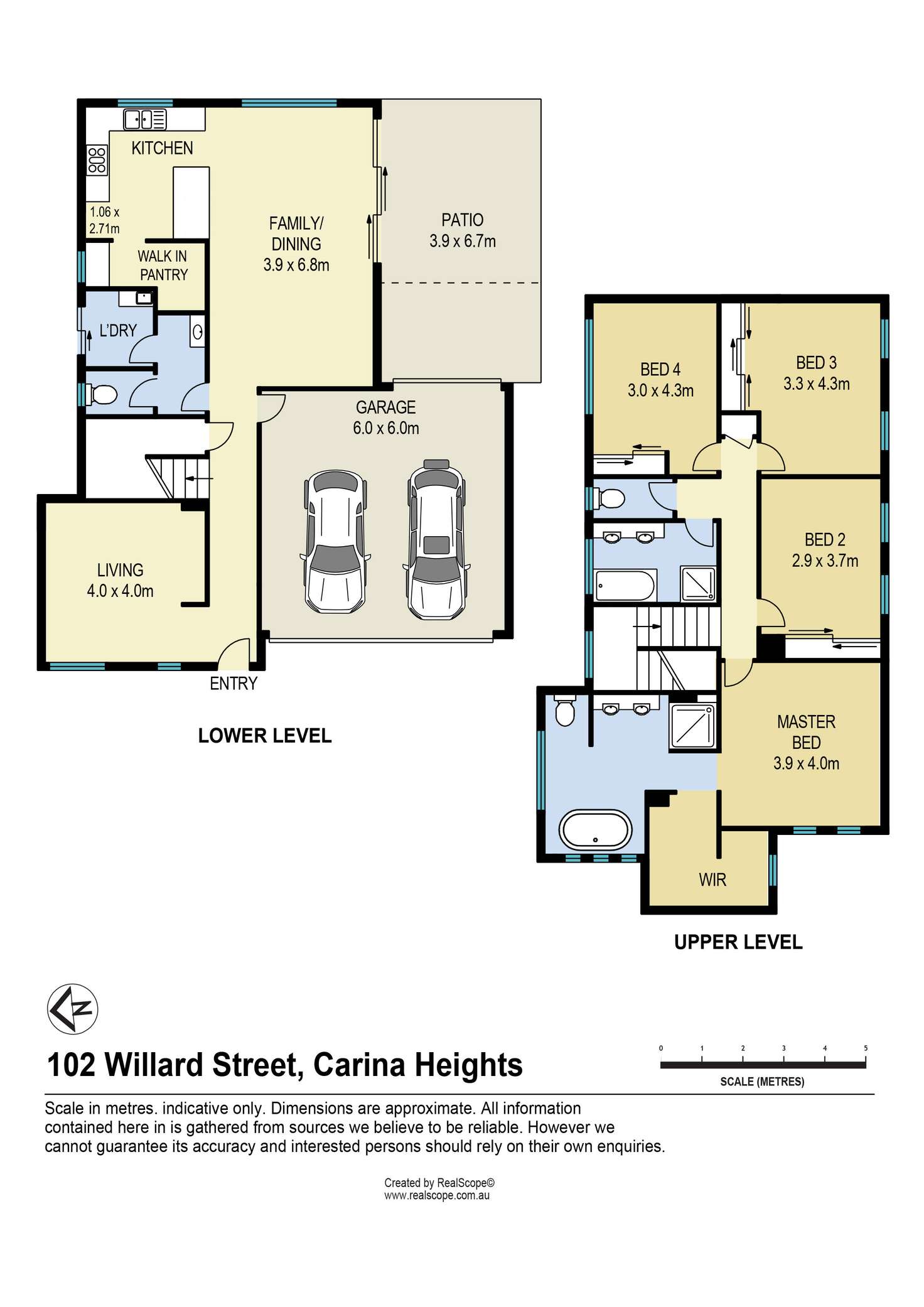 Floorplan of Homely house listing, 102 Willard Street, Carina Heights QLD 4152