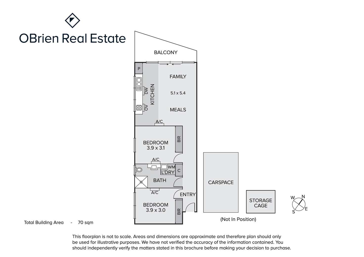 Floorplan of Homely apartment listing, 120/90 White Street, Mordialloc VIC 3195