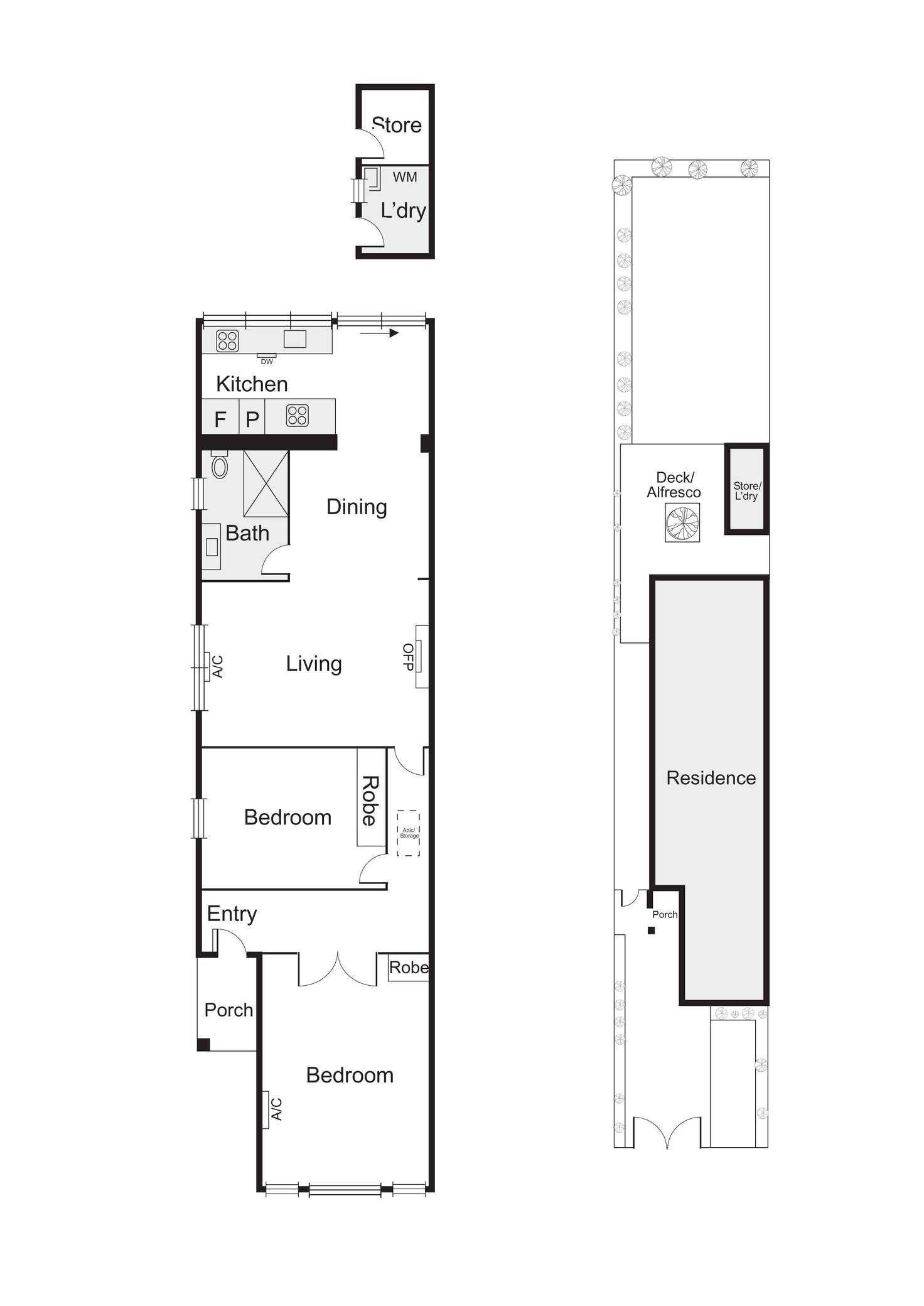 Floorplan of Homely house listing, 149 Mitford Street, Elwood VIC 3184