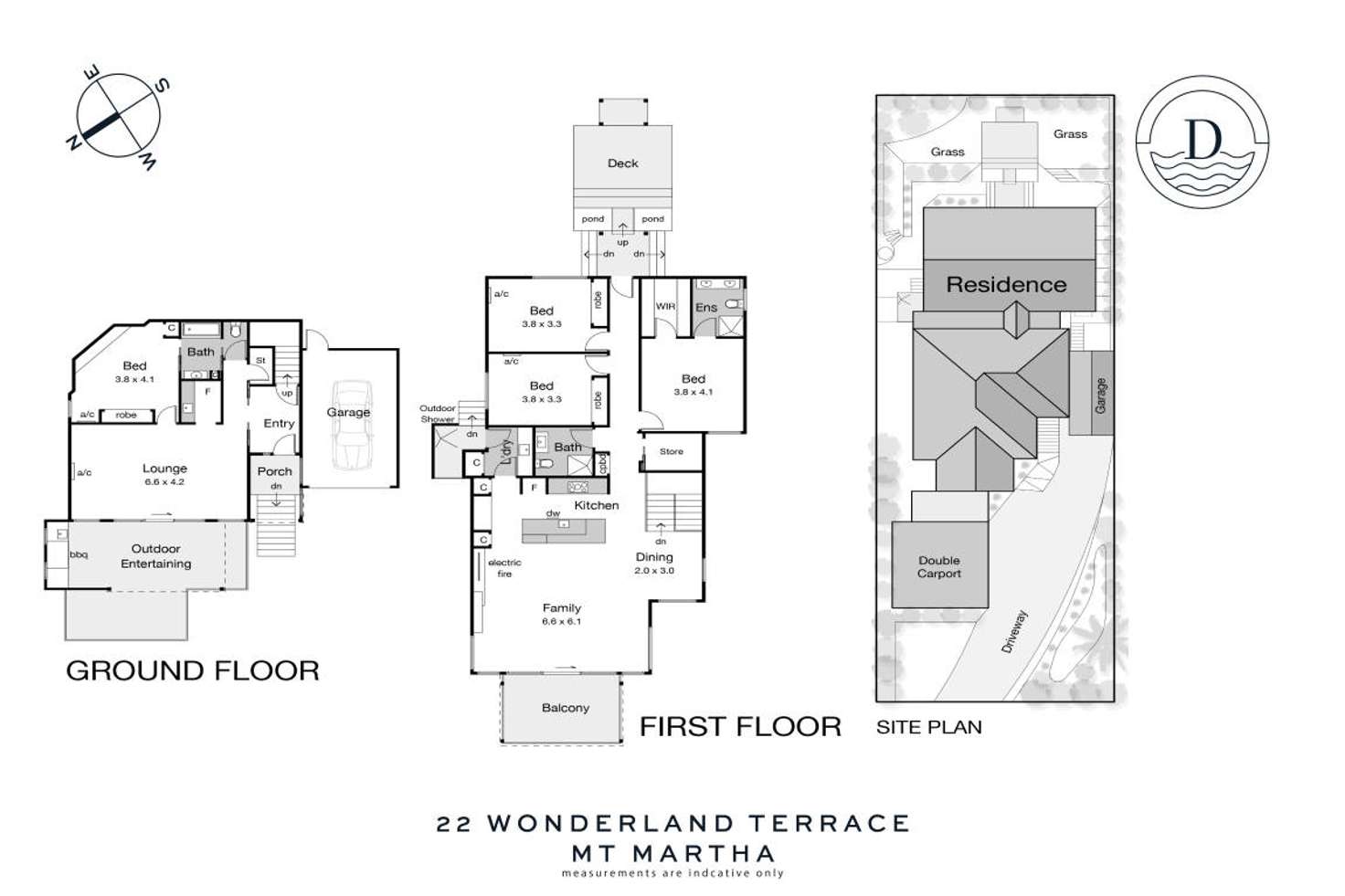 Floorplan of Homely house listing, 22 Wonderland Terrace, Mount Martha VIC 3934