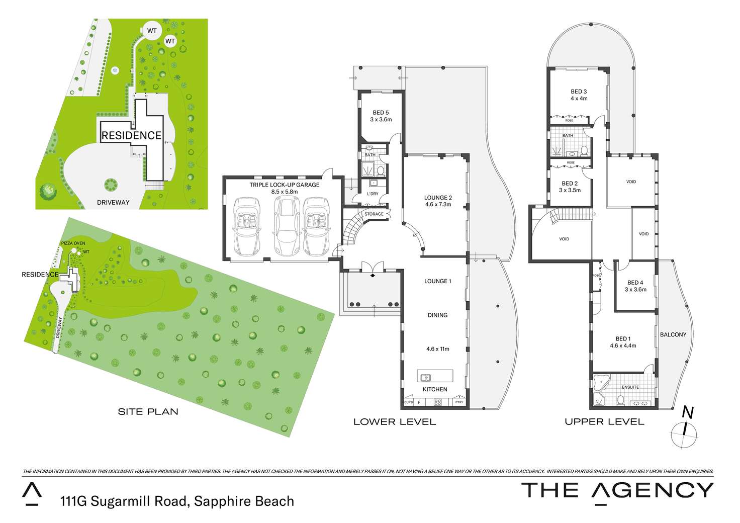 Floorplan of Homely house listing, 111G Sugarmill Road, Sapphire Beach NSW 2450