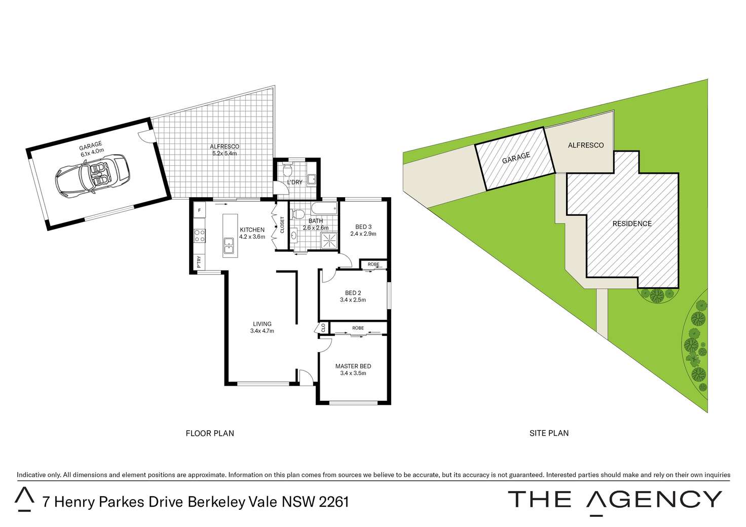 Floorplan of Homely house listing, 7 Henry Parkes Drive, Berkeley Vale NSW 2261