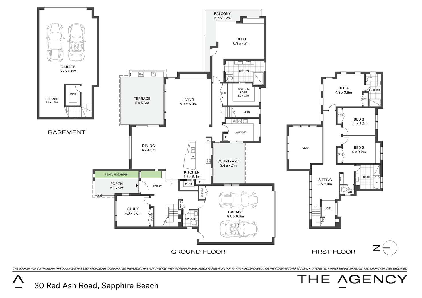 Floorplan of Homely house listing, 30 Red Ash Road, Sapphire Beach NSW 2450