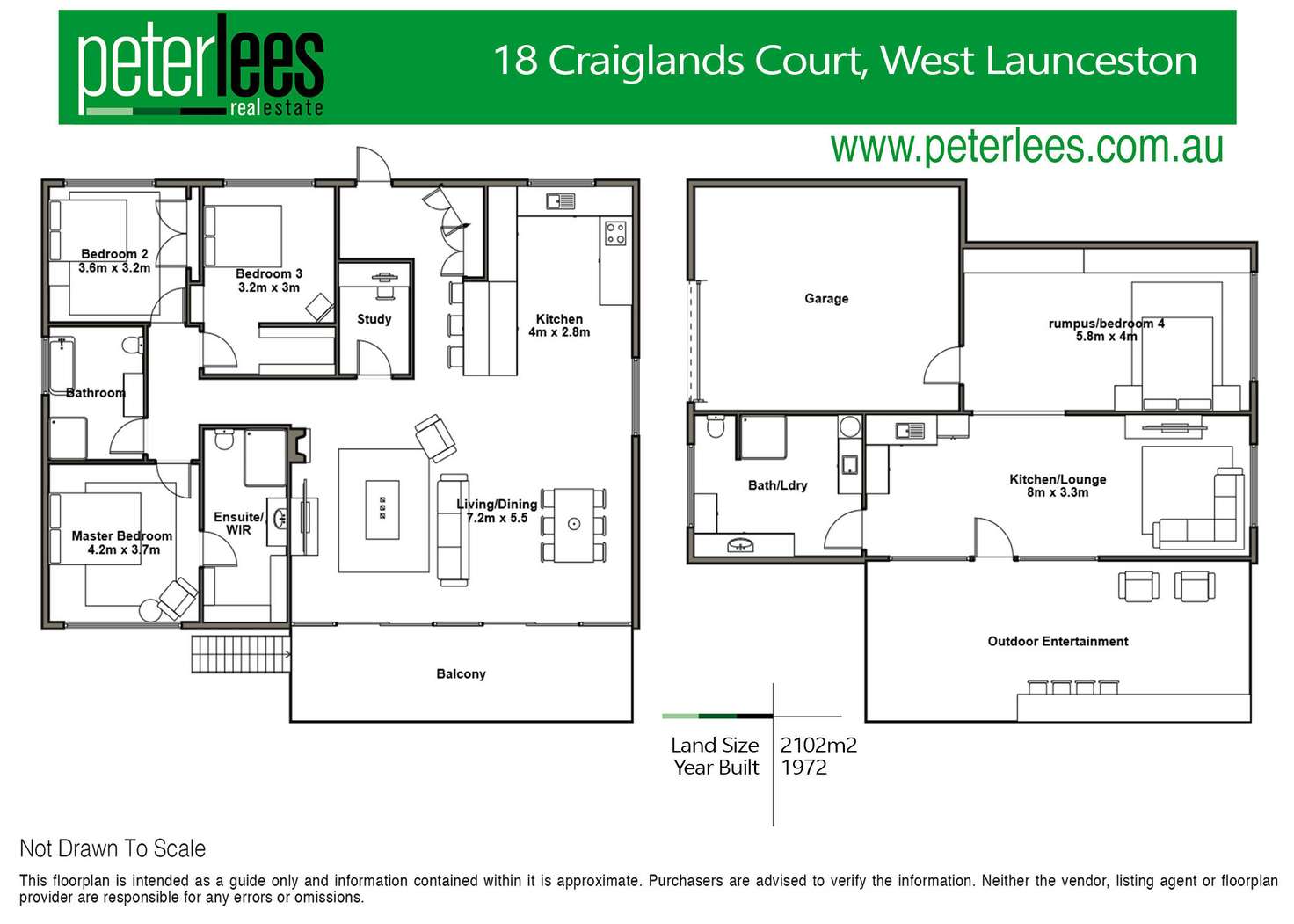 Floorplan of Homely house listing, 18 Craiglands Court, West Launceston TAS 7250