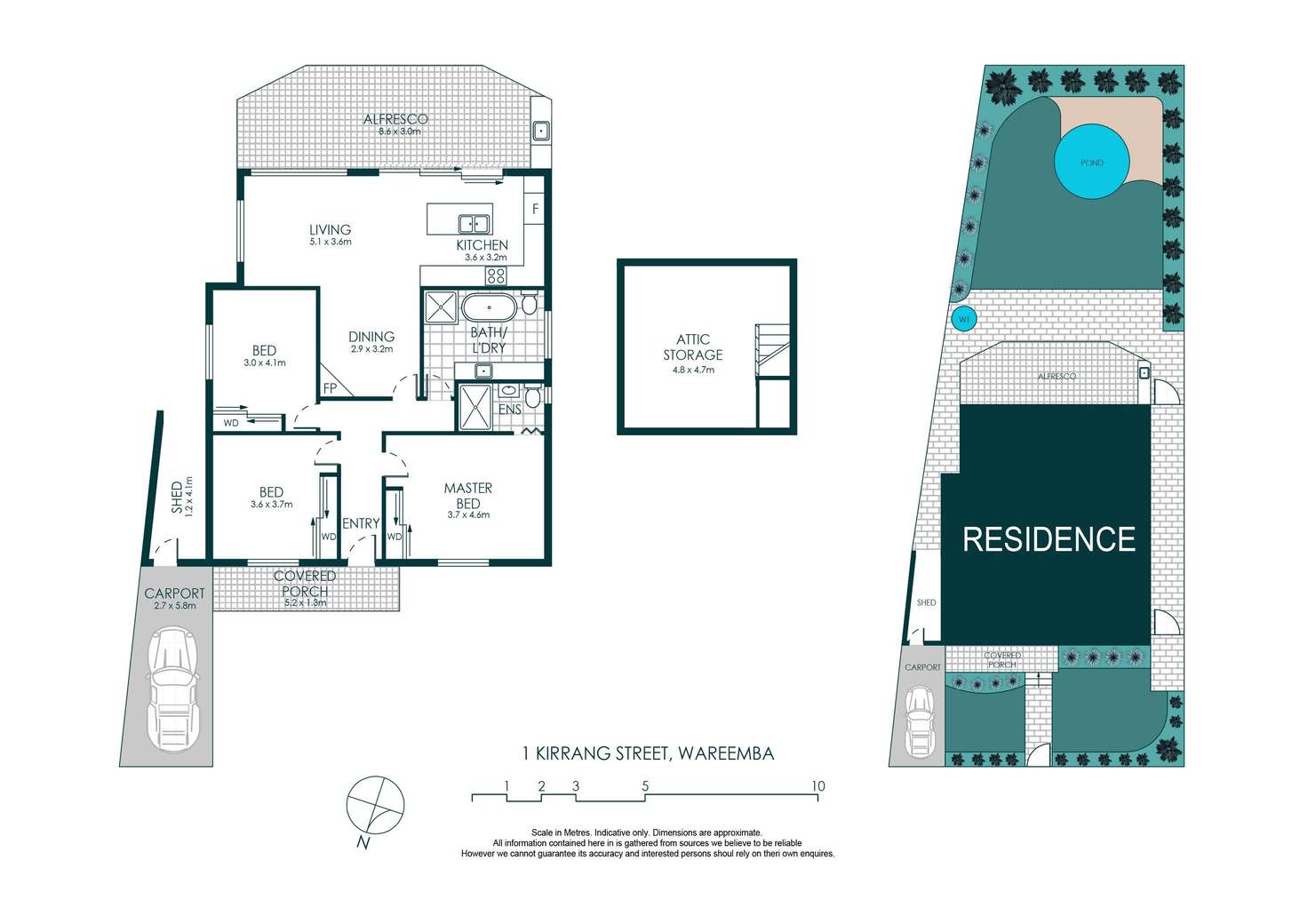 Floorplan of Homely house listing, 1 Kirrang Street, Wareemba NSW 2046