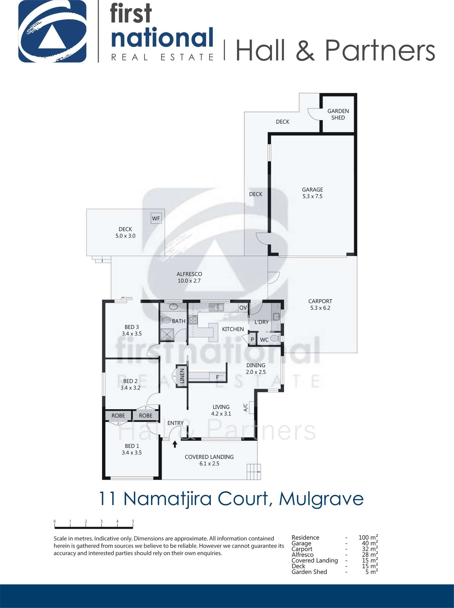 Floorplan of Homely house listing, 11 Namatjira Court, Mulgrave VIC 3170