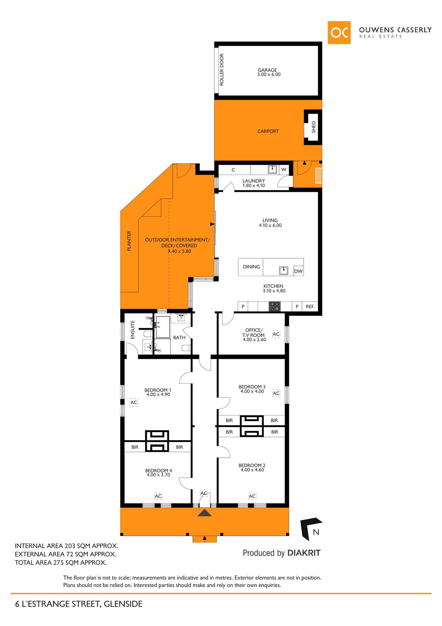 Floorplan of Homely house listing, 6 L'estrange Street, Glenside SA 5065