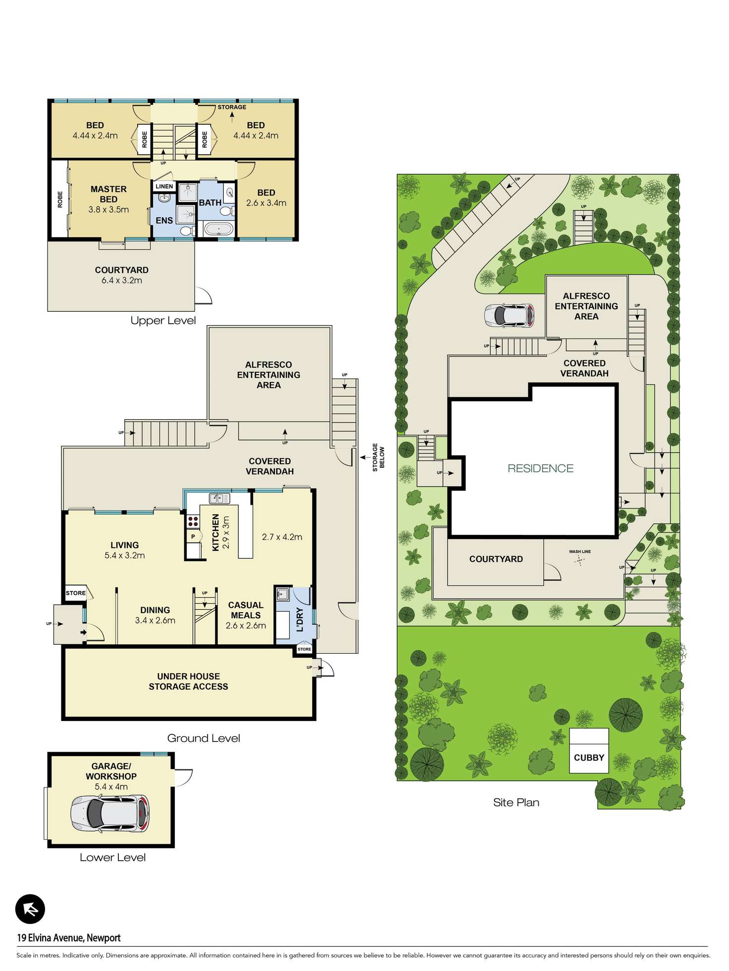 Floorplan of Homely house listing, 19 Elvina Avenue, Newport NSW 2106