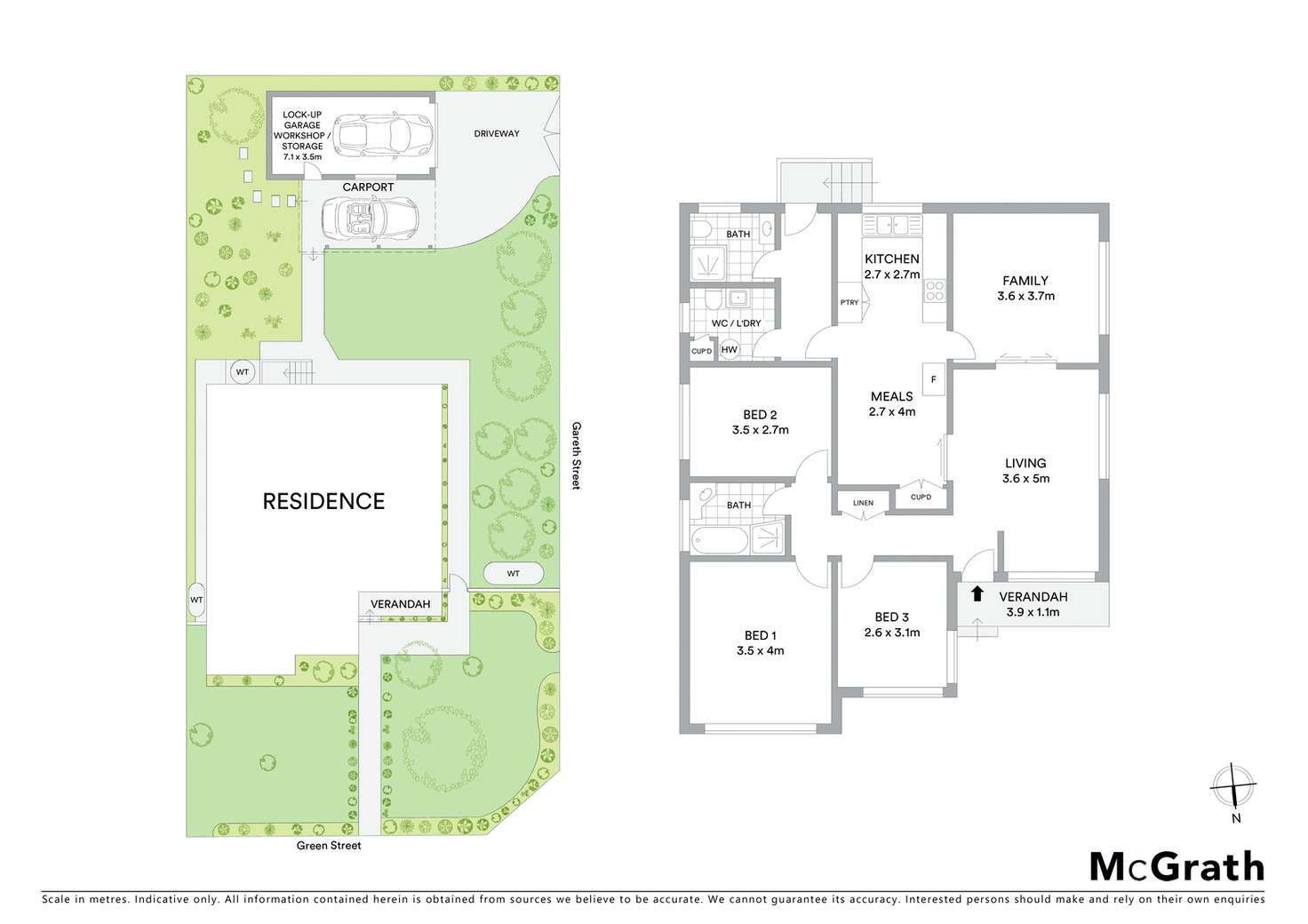 Floorplan of Homely house listing, 18 Green Street, Blacktown NSW 2148