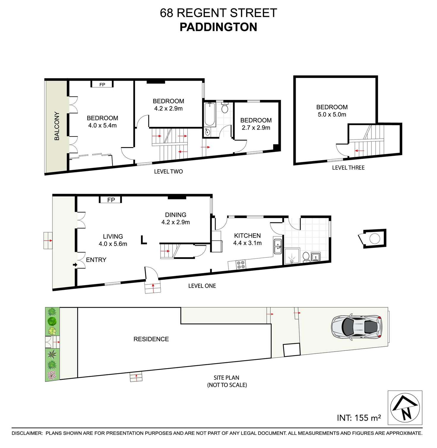 Floorplan of Homely house listing, 68 Regent Street, Paddington NSW 2021