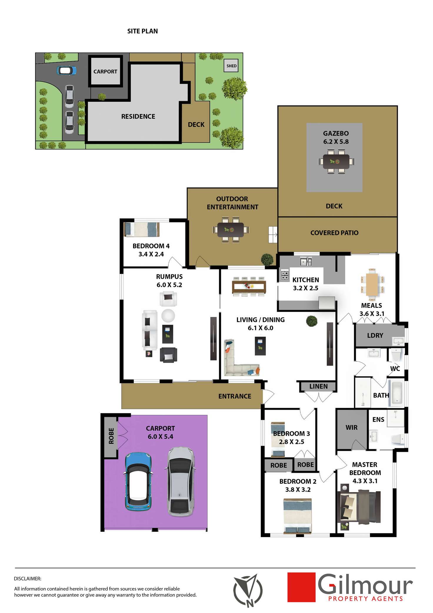 Floorplan of Homely house listing, 42 Capricorn Road, Kings Langley NSW 2147