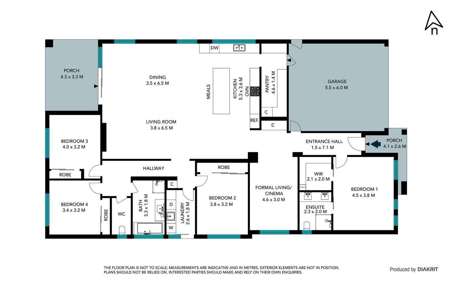 Floorplan of Homely house listing, 14 Nalbaugh Rise, Wollert VIC 3750