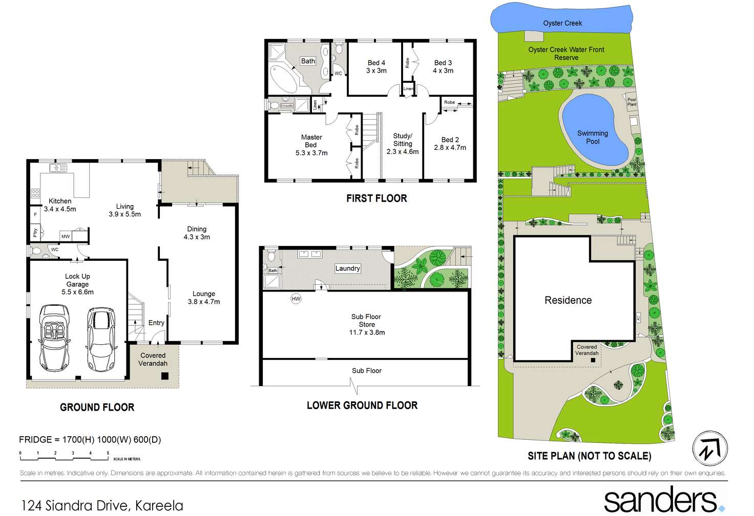 Floorplan of Homely house listing, 124 Siandra Drive, Kareela NSW 2232