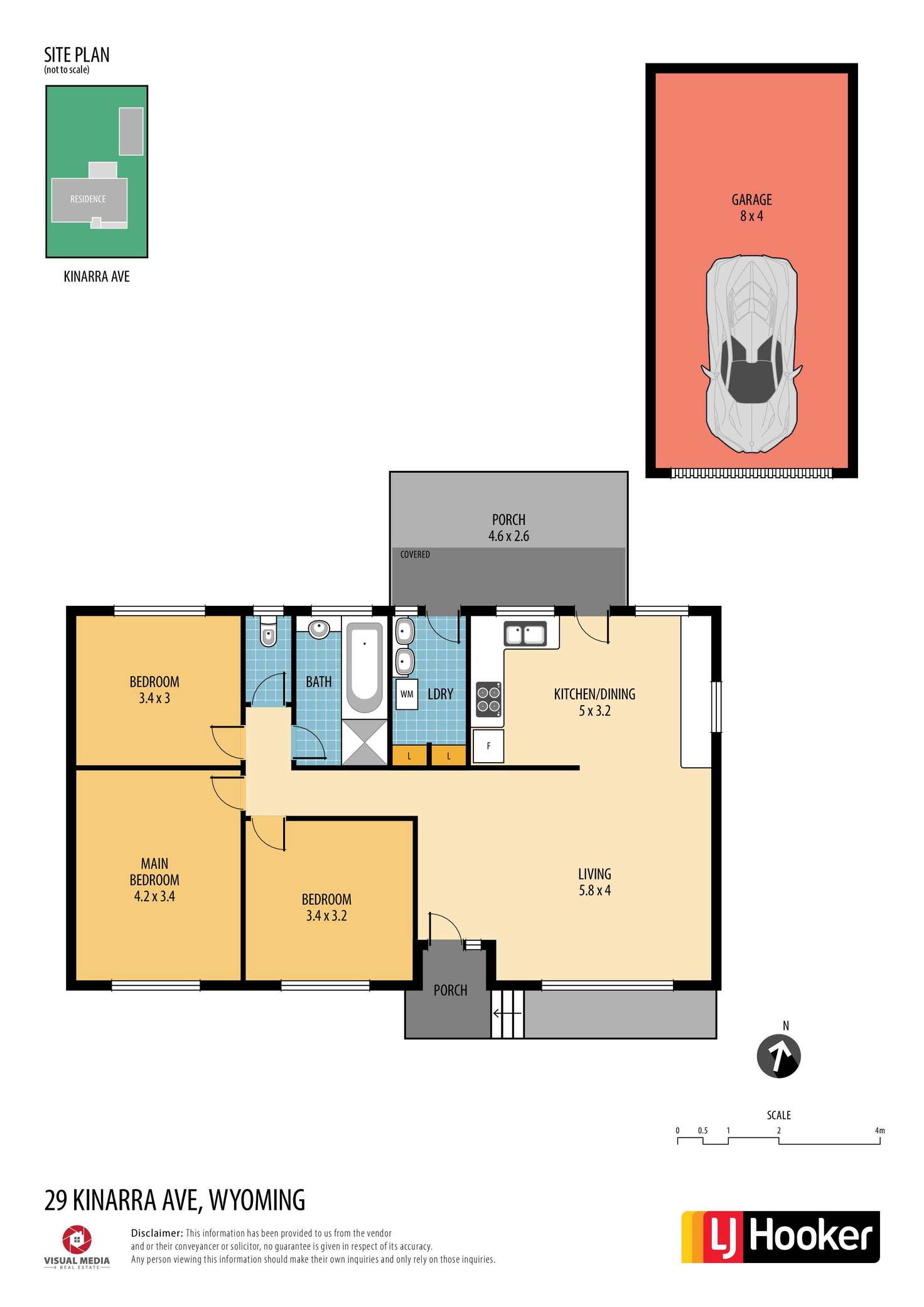 Floorplan of Homely house listing, 29 Kinarra Avenue, Wyoming NSW 2250