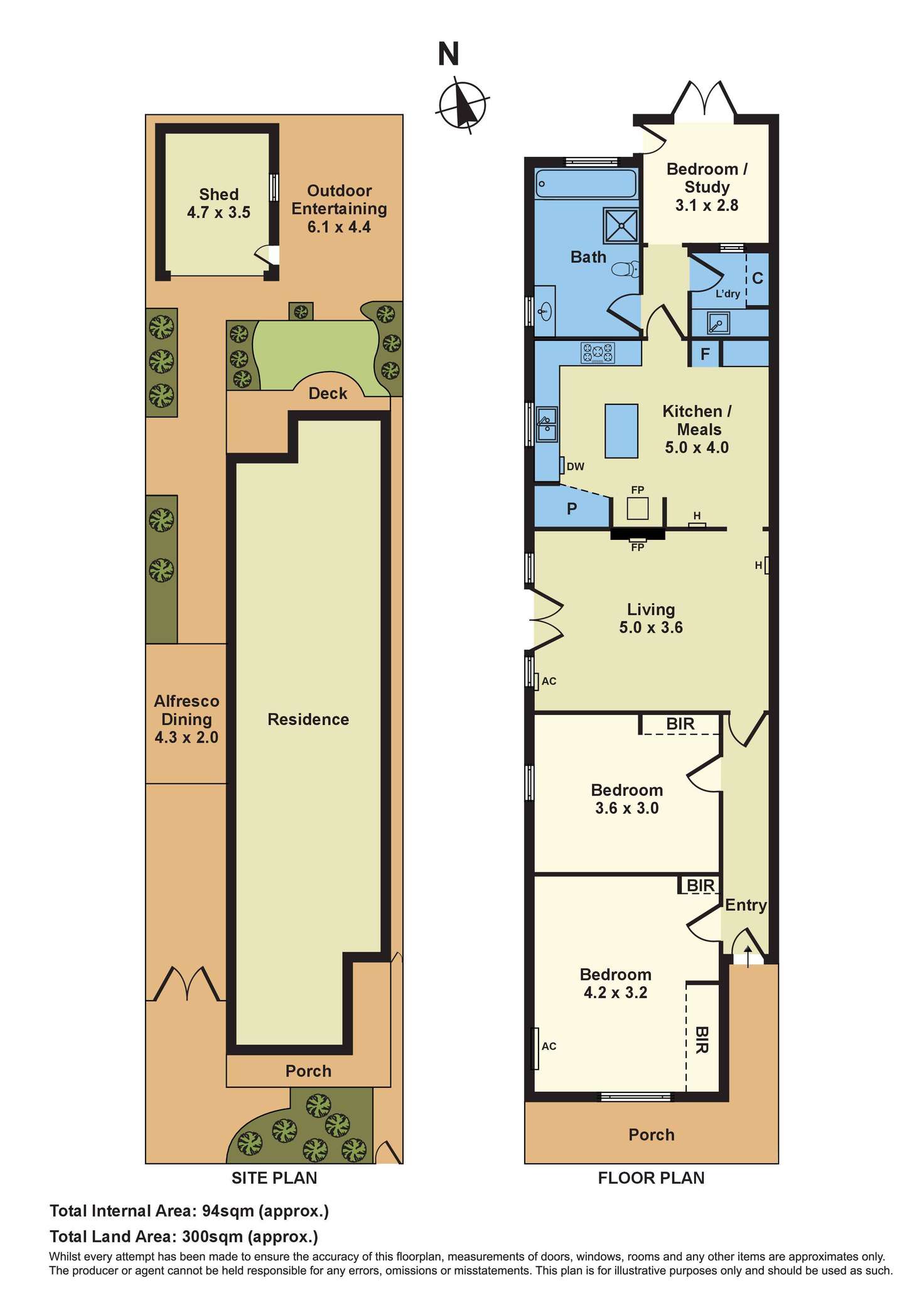 Floorplan of Homely house listing, 12 Webster Street, Seddon VIC 3011