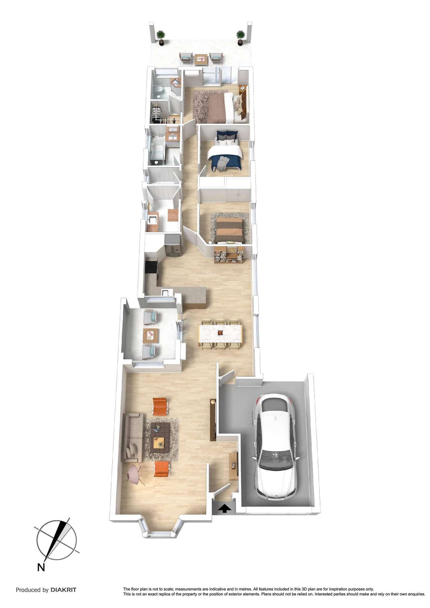 Floorplan of Homely house listing, 6a Fisher Street, Felixstow SA 5070