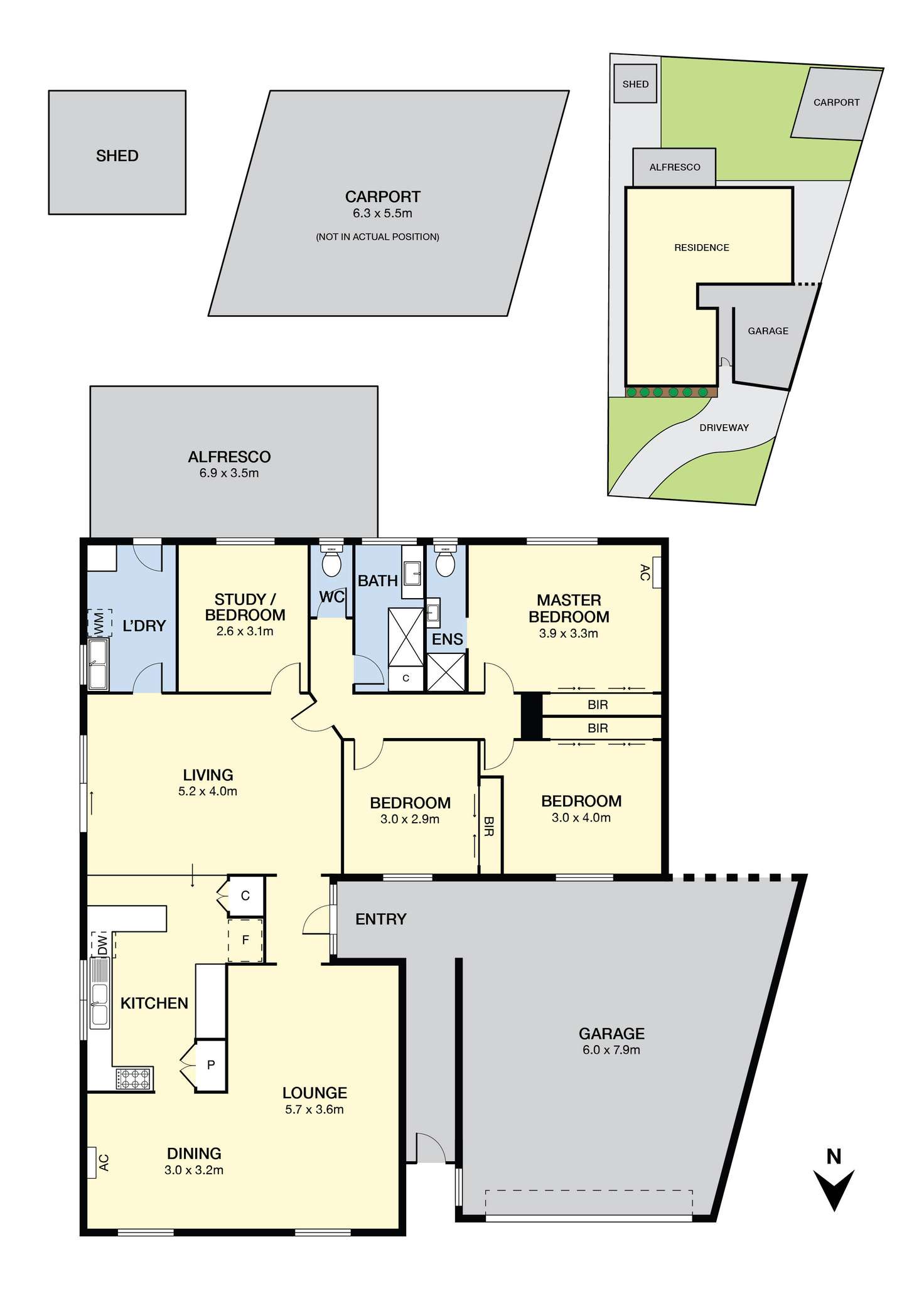 Floorplan of Homely house listing, 23 Wanaka Drive, Taylors Lakes VIC 3038