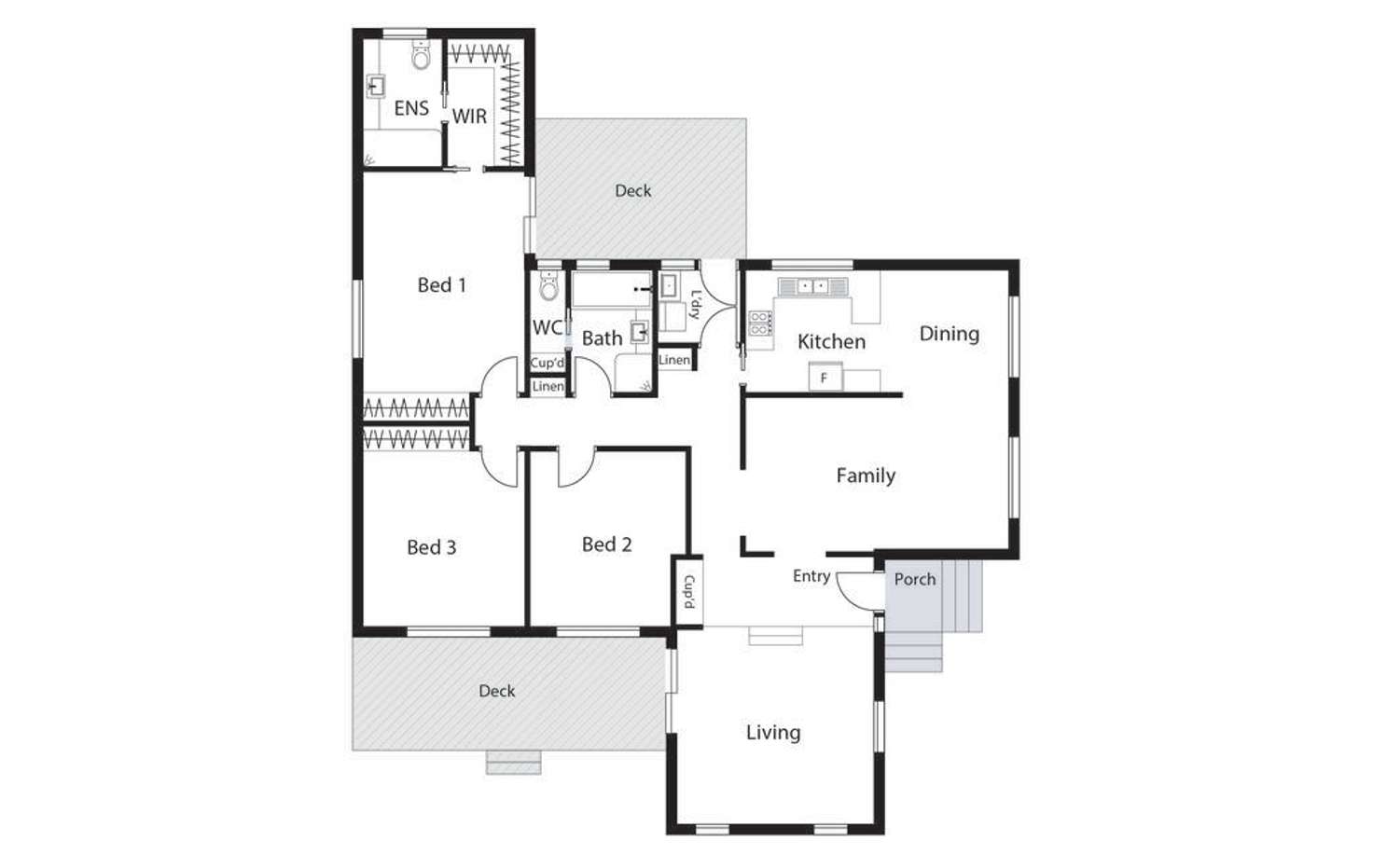 Floorplan of Homely house listing, 29 Collier Street, Curtin ACT 2605