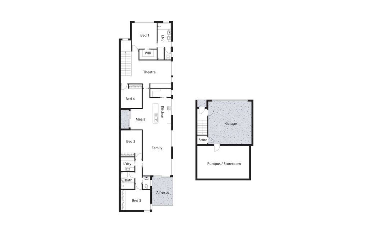 Floorplan of Homely house listing, 7A Quamby Place, Lyons ACT 2606