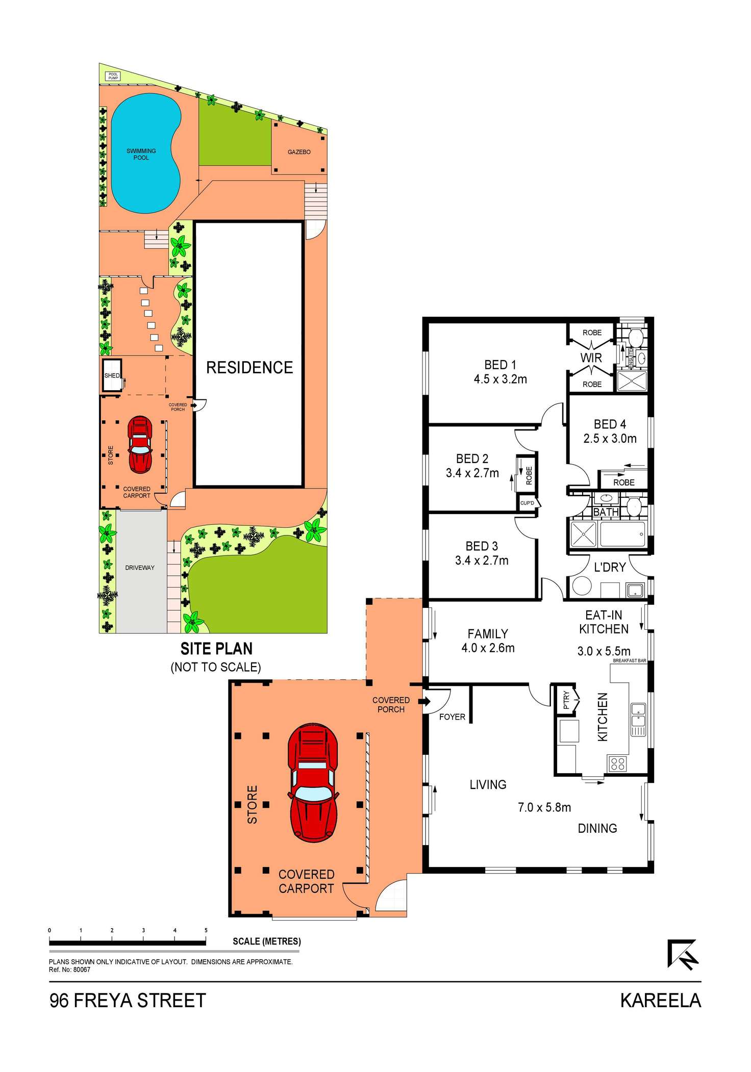 Floorplan of Homely house listing, 96 Freya Street, Kareela NSW 2232