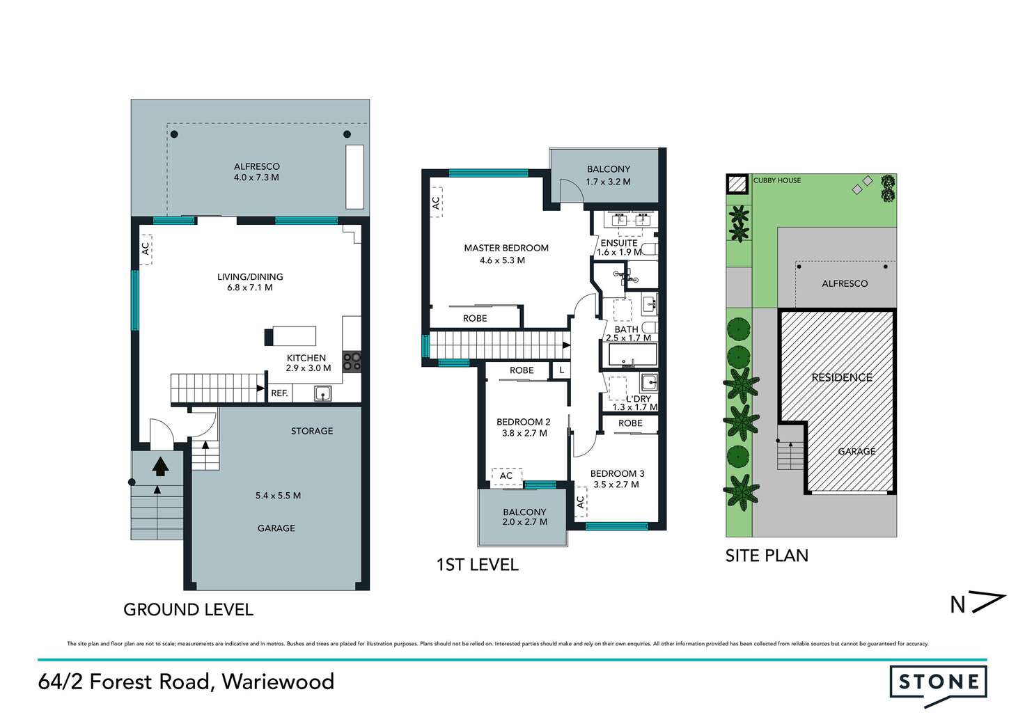 Floorplan of Homely townhouse listing, 64/2 Forest Road, Warriewood NSW 2102