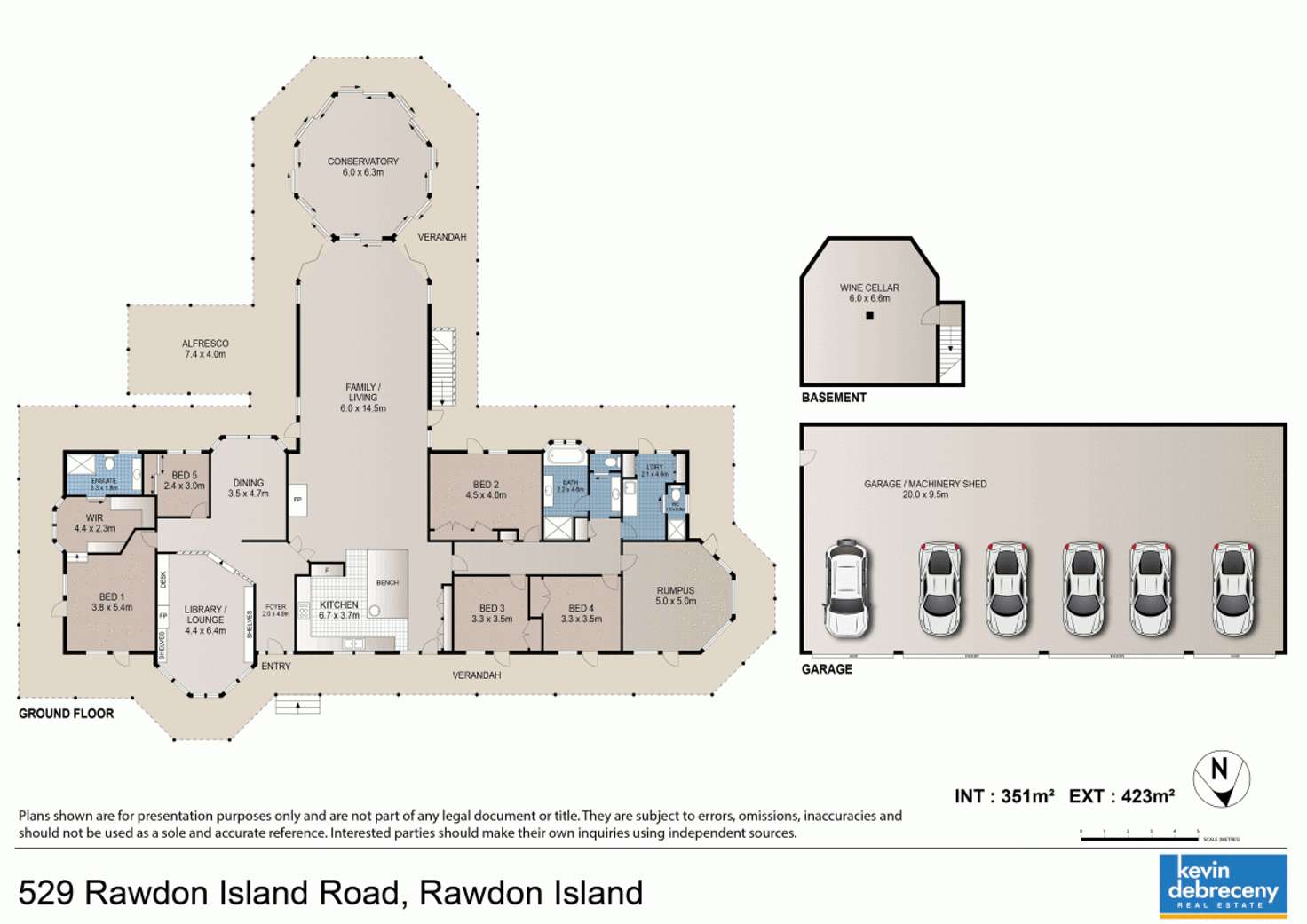Floorplan of Homely lifestyle listing, 529 Rawdon Island Road, Rawdon Island NSW 2446