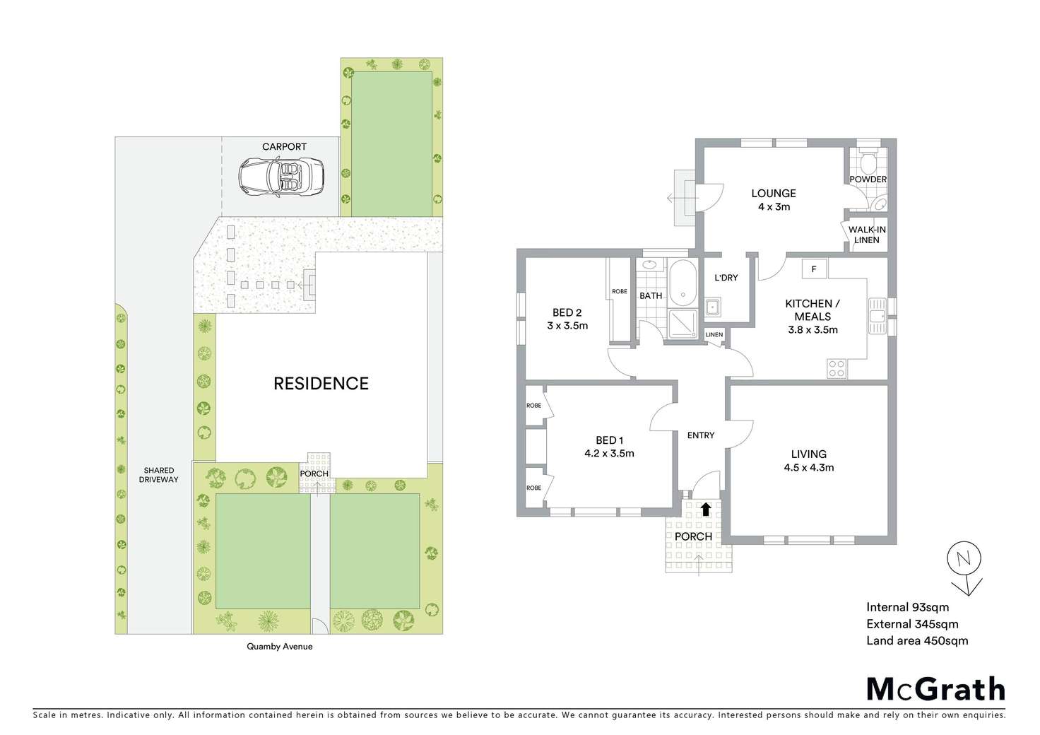 Floorplan of Homely house listing, 1/9 Quamby Avenue, Hamlyn Heights VIC 3215