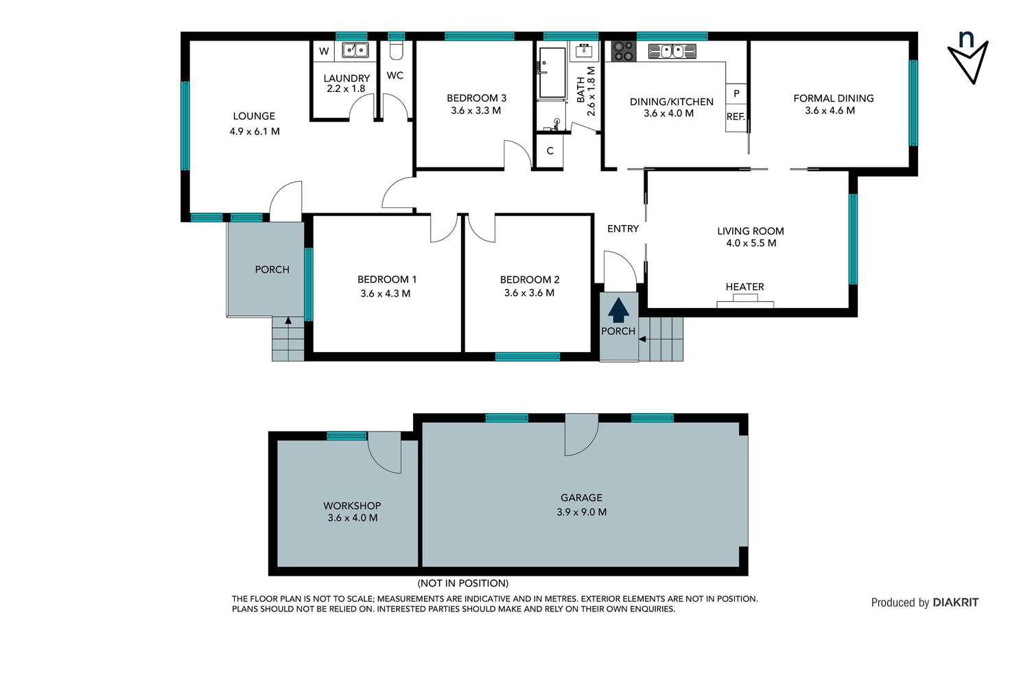 Floorplan of Homely house listing, 4 Fitzroy Street, Preston VIC 3072
