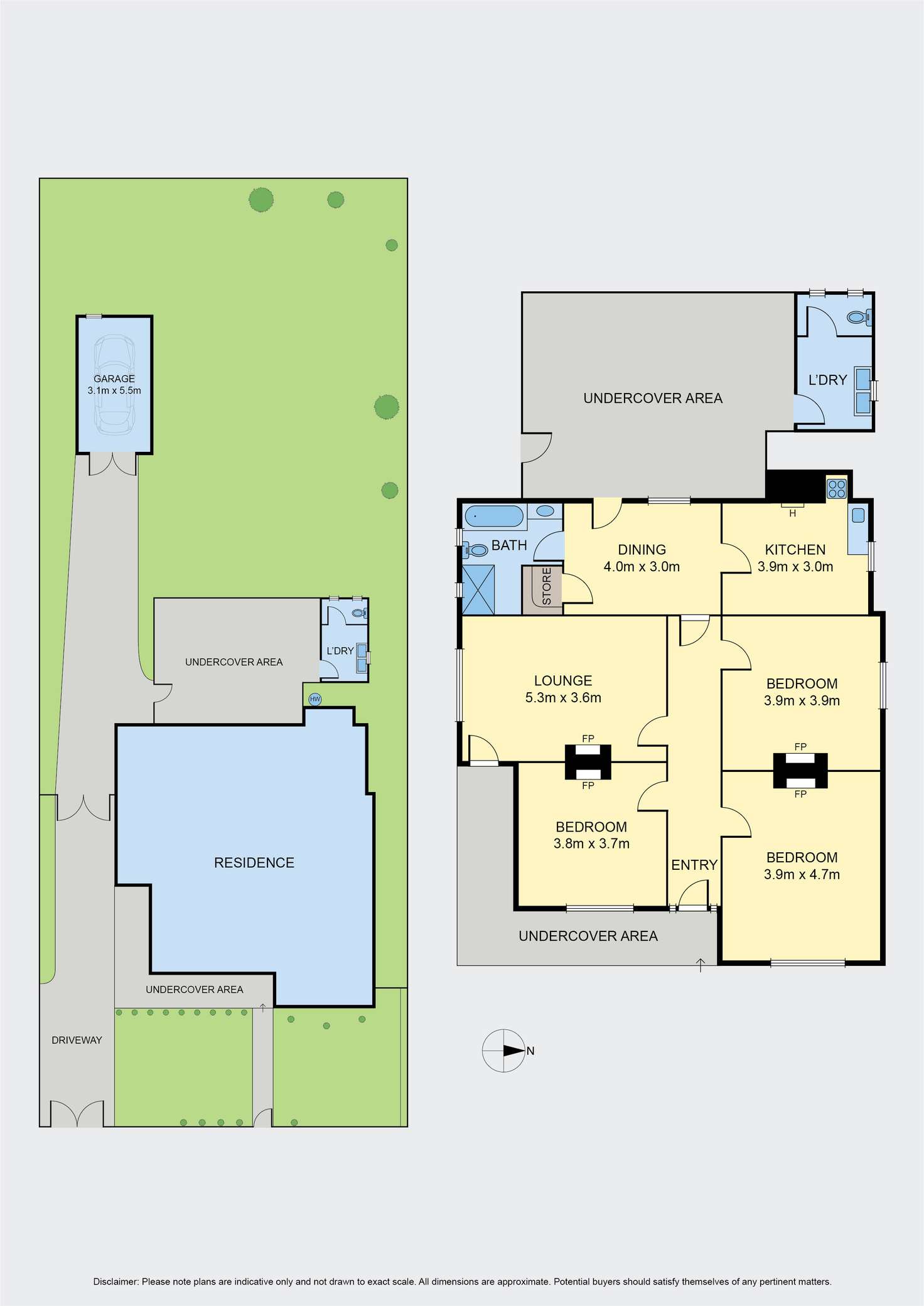 Floorplan of Homely house listing, 117 Primrose Street, Essendon VIC 3040