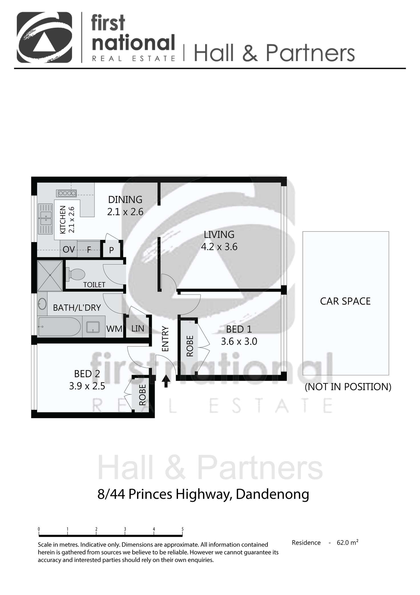 Floorplan of Homely apartment listing, 8/44 Princes Highway, Dandenong VIC 3175