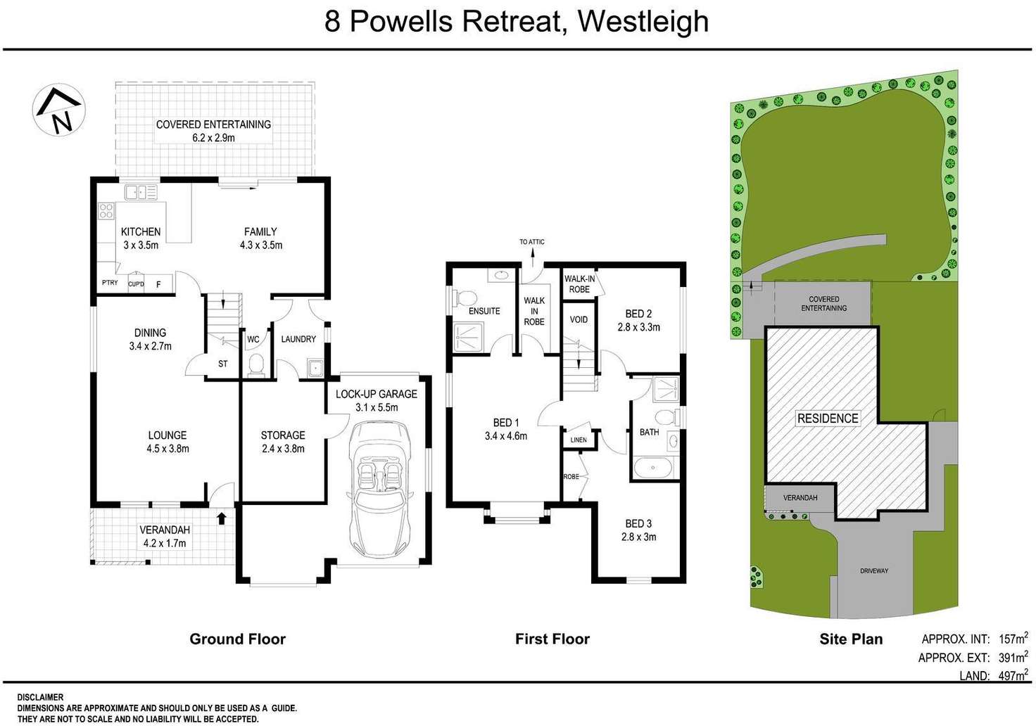 Floorplan of Homely house listing, 8 Powells Retreat, Westleigh NSW 2120