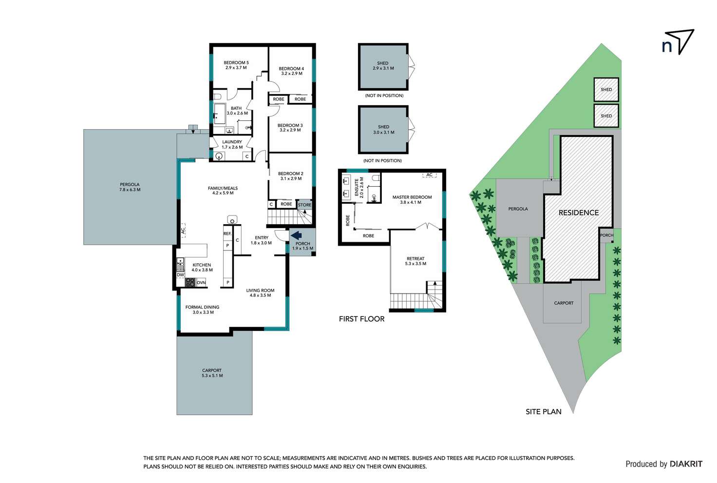 Floorplan of Homely house listing, 6 Fetlock Place, Epping VIC 3076