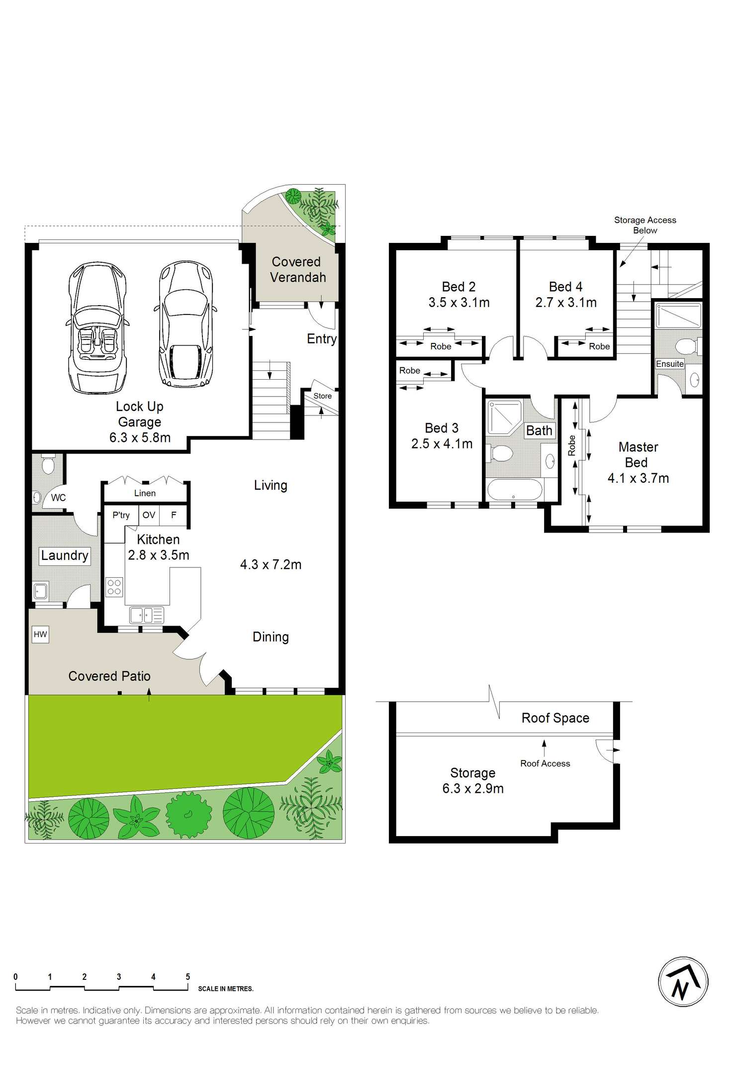 Floorplan of Homely townhouse listing, 3/223 Woronora Road, Engadine NSW 2233
