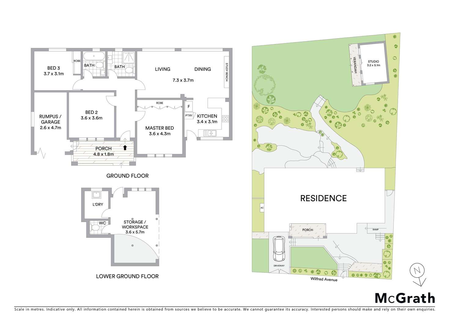 Floorplan of Homely house listing, 47 Wilfred Avenue, Chatswood NSW 2067