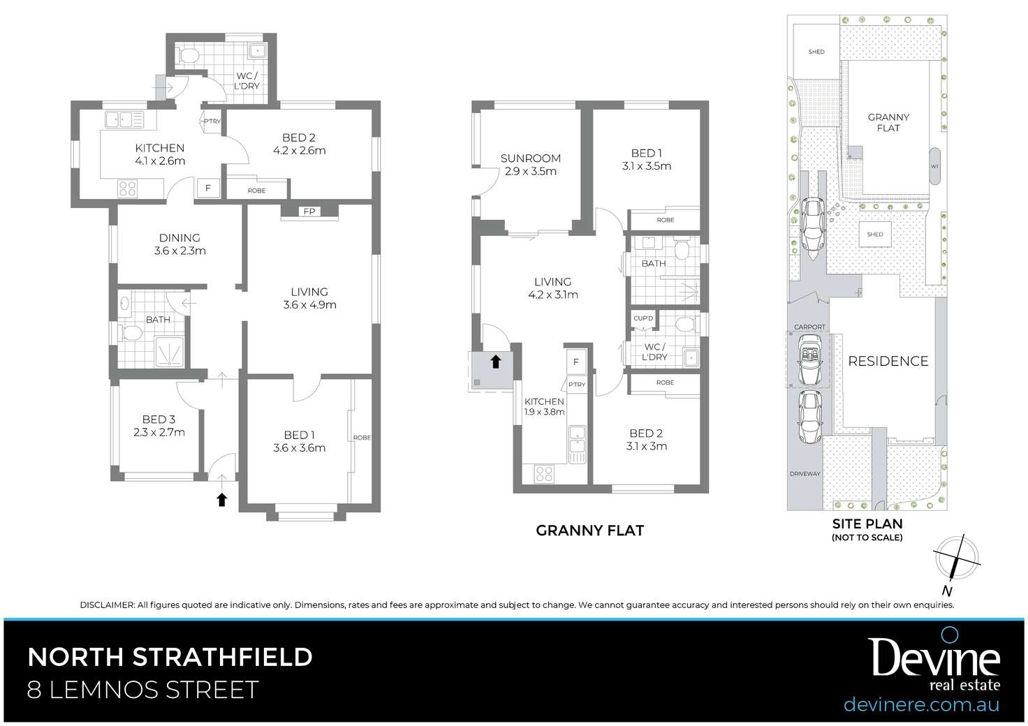Floorplan of Homely house listing, 8 Lemnos Street, North Strathfield NSW 2137