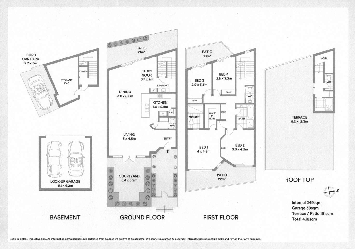 Floorplan of Homely unit listing, 3/8 Leo Crescent, Alexandra Headland QLD 4572