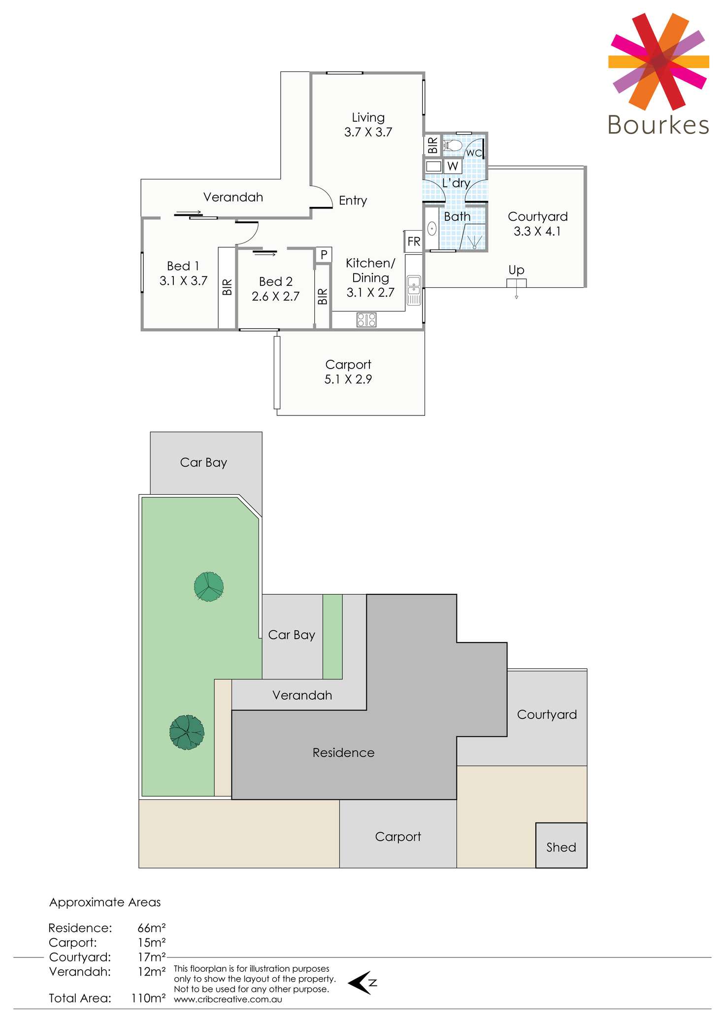 Floorplan of Homely villa listing, 31 Axford Street, Como WA 6152