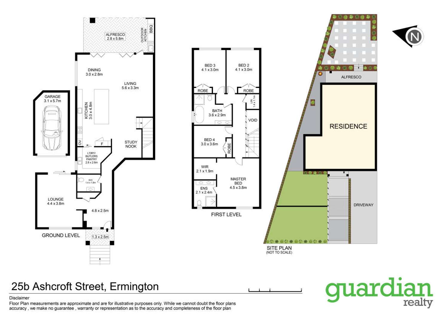 Floorplan of Homely house listing, 25b Ashcroft Street, Ermington NSW 2115