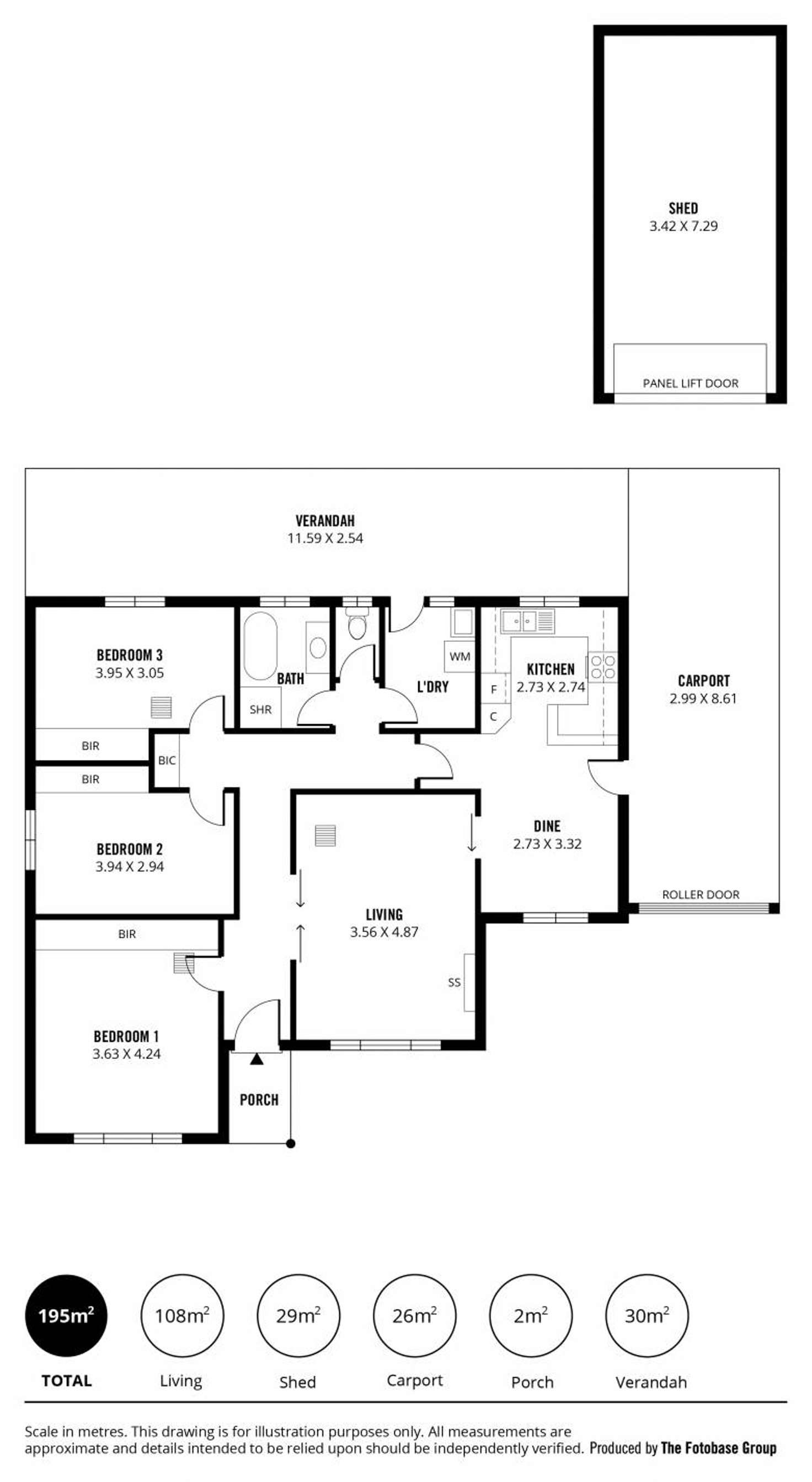 Floorplan of Homely house listing, 63 Cullford Avenue, Klemzig SA 5087