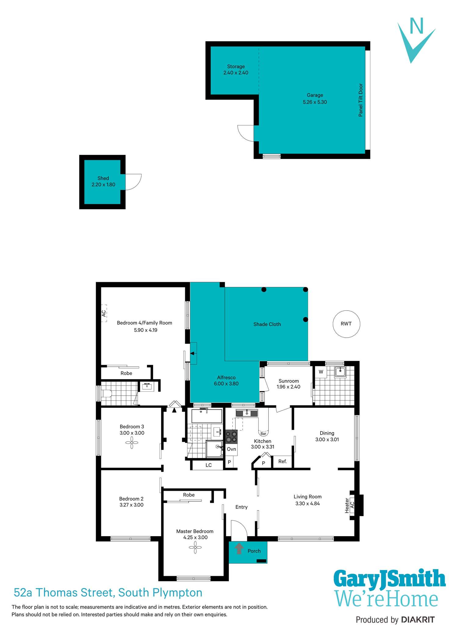 Floorplan of Homely house listing, 52a Thomas Street, South Plympton SA 5038