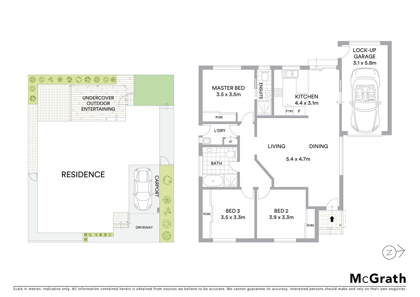 Floorplan of Homely villa listing, 3/94 Hydrae Street, Revesby NSW 2212