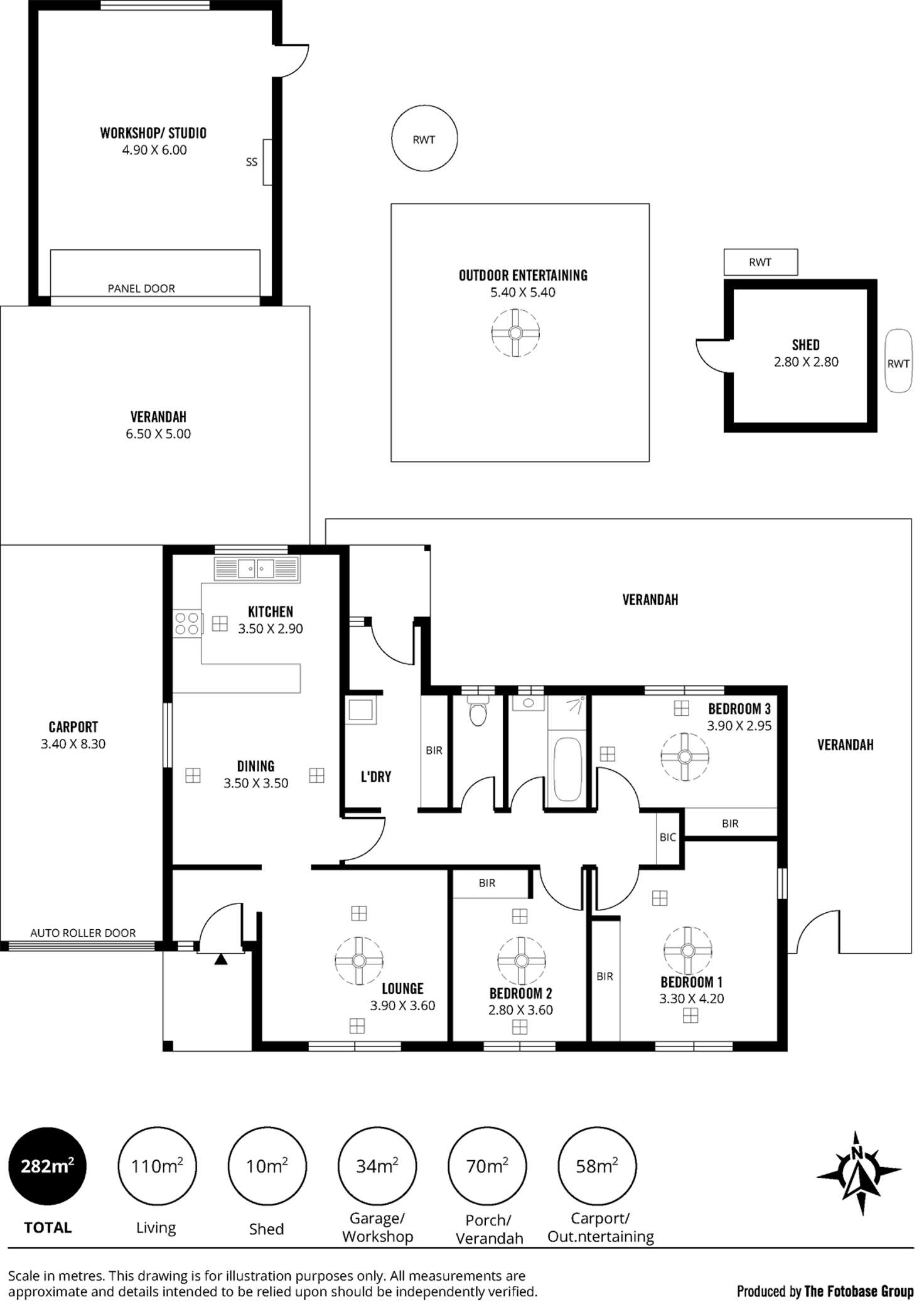 Floorplan of Homely house listing, 7 Breda Court, Salisbury Downs SA 5108