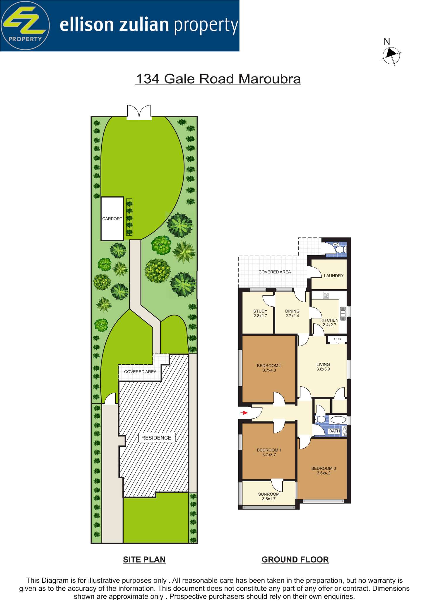 Floorplan of Homely house listing, 134 Gale Road, Maroubra NSW 2035