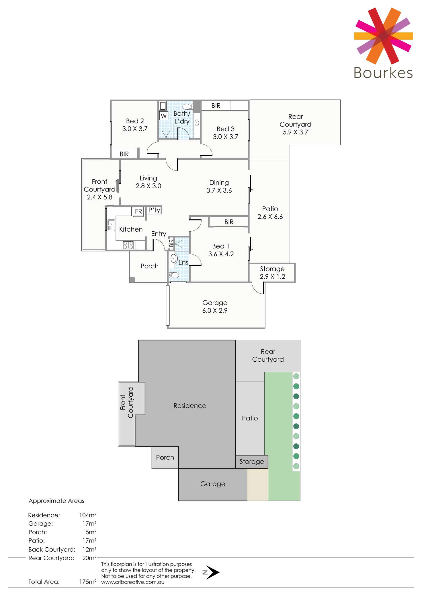 Floorplan of Homely villa listing, 7/9 Lockhart Street, Como WA 6152