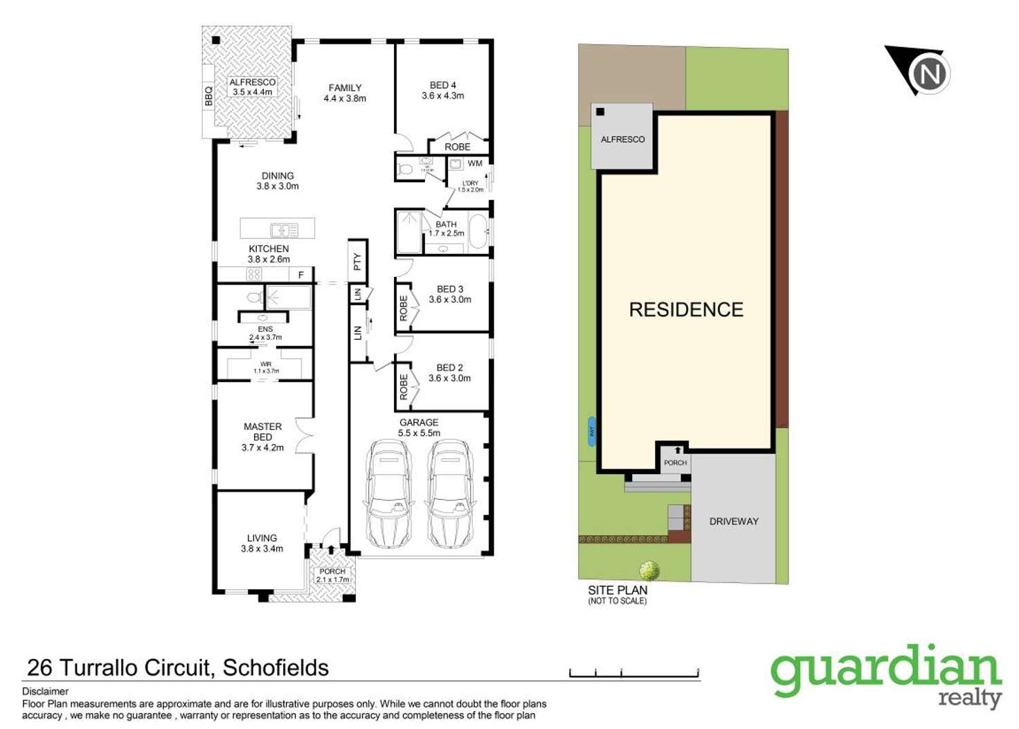 Floorplan of Homely house listing, 26 Turrallo Circuit, Schofields NSW 2762