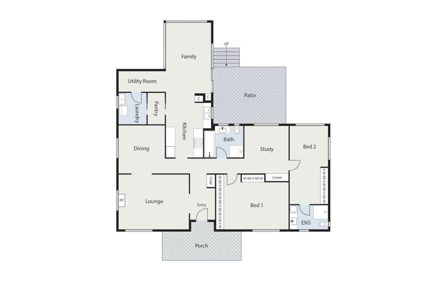 Floorplan of Homely house listing, 7 Gipps Street, Barton ACT 2600