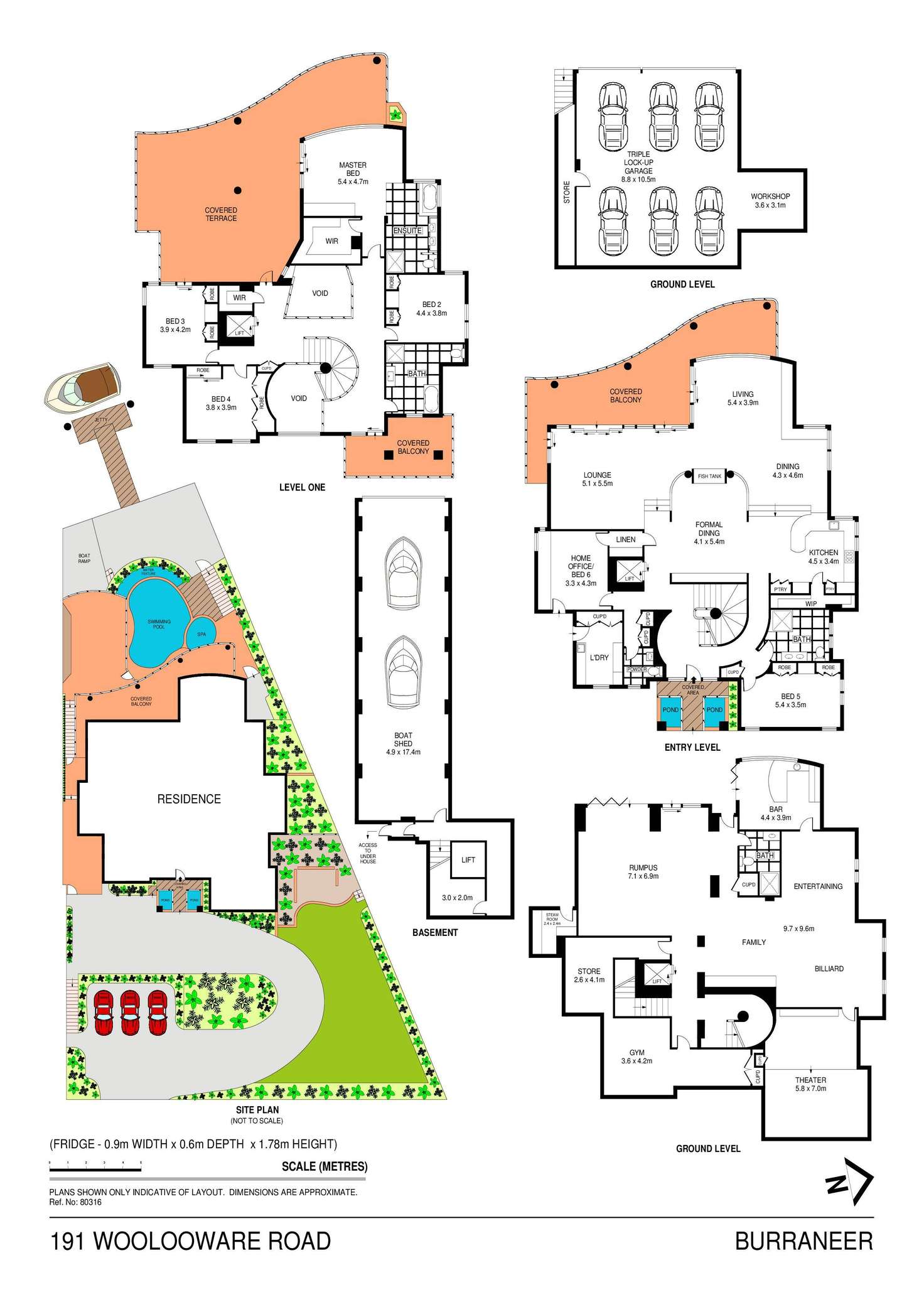 Floorplan of Homely house listing, 191 Woolooware Road, Burraneer NSW 2230