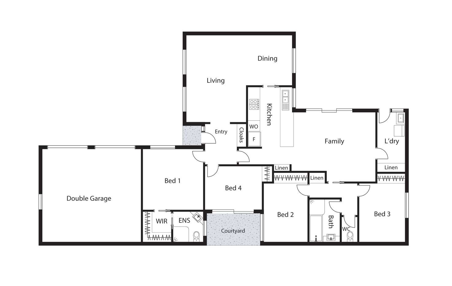 Floorplan of Homely house listing, 3 Rosson Place, Isaacs ACT 2607